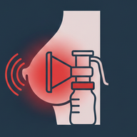 Pain during feeding or pumping